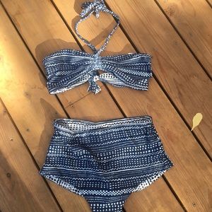 Mara Hoffman Reversible Peacock Bikini
